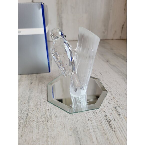 Swarovski sharing woodpeckers crystal home decor figure bird - Picture 5 of 8